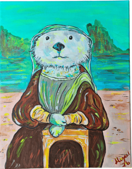 Otter Paint Fundraiser at Fullerton Wines in Portland